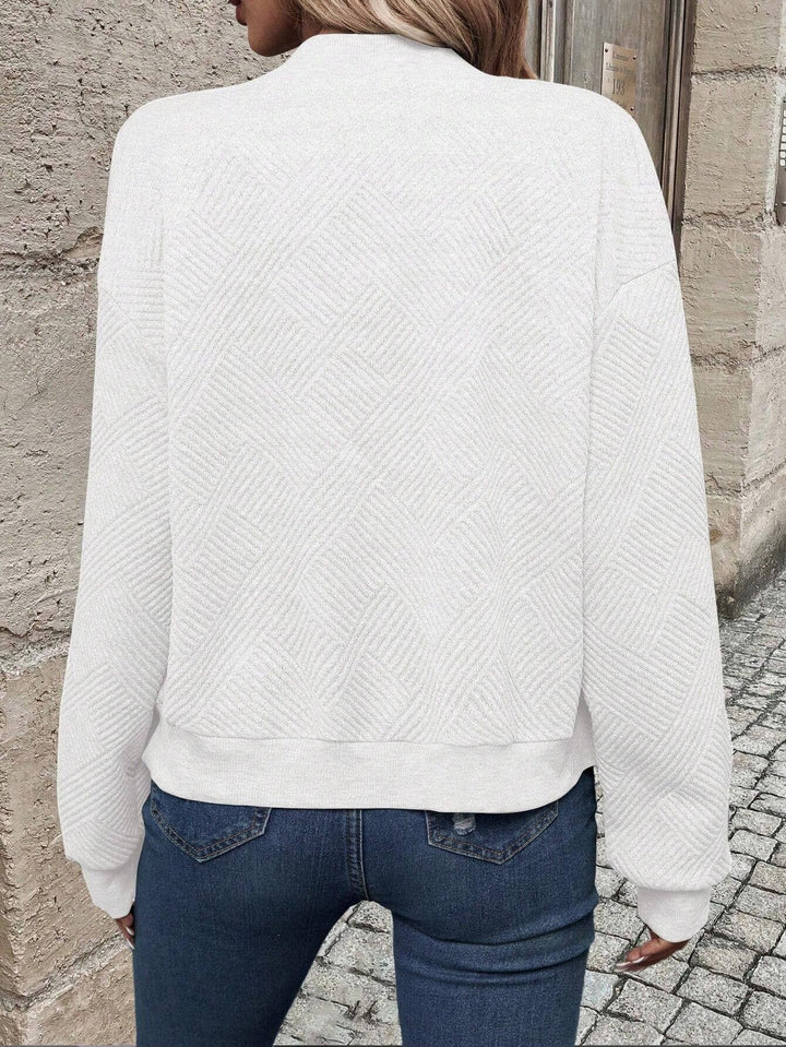 Damen Langarm Bomberjacke