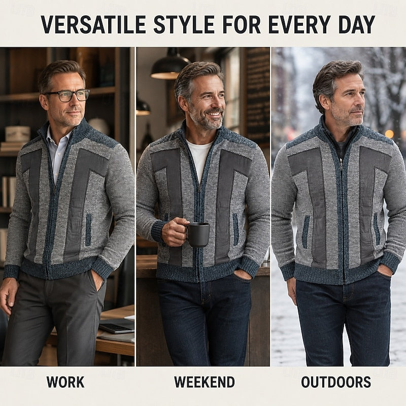 Bryson | Cardigan da uomo a maniche lunghe con tasche