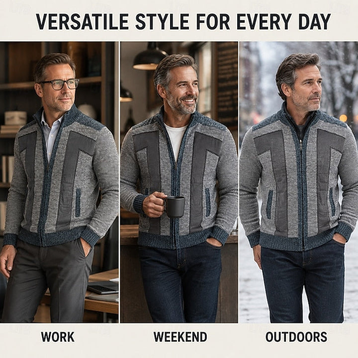 Bryson | Cardigan da uomo a maniche lunghe con tasche